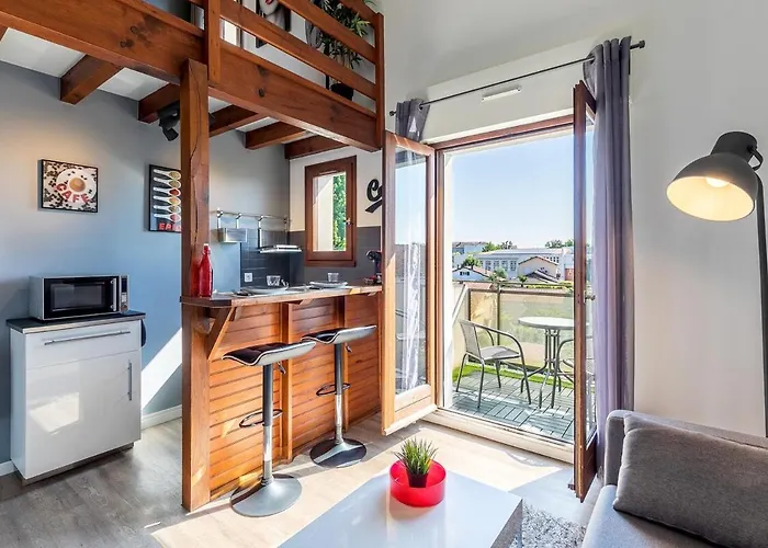Duplex Design Terrasse - Parking דירה